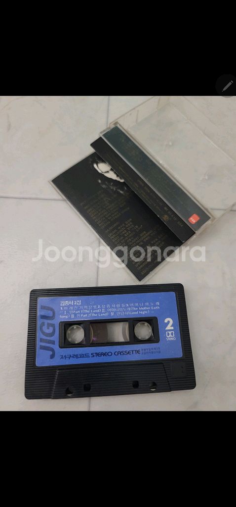 김종서 2집 Petsdns 카세트테이프--2