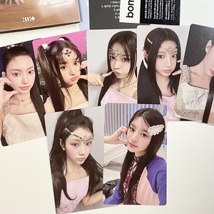 아일릿 위버스 앨범 원희 민주 포카ㅅㅊ럭드특전미공포모카