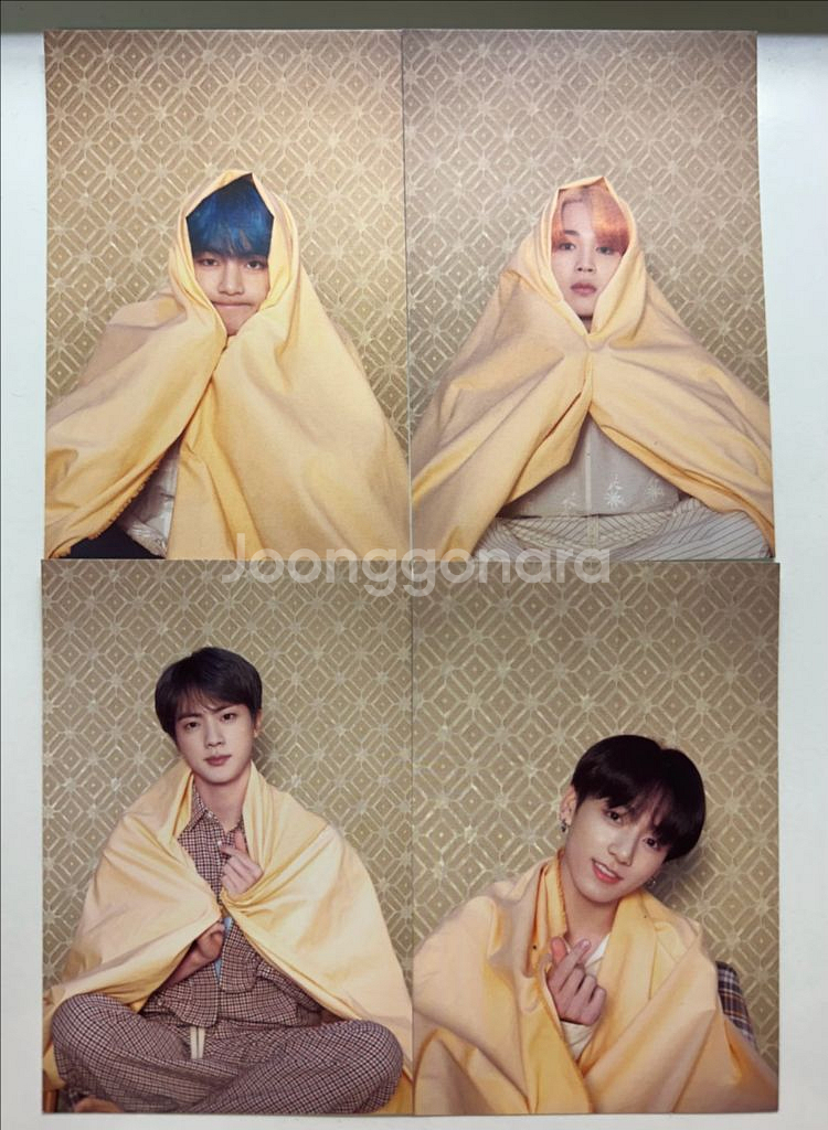 방탄 bts 페르소나 앨범 4종+엽서,포토필름,북마크--1