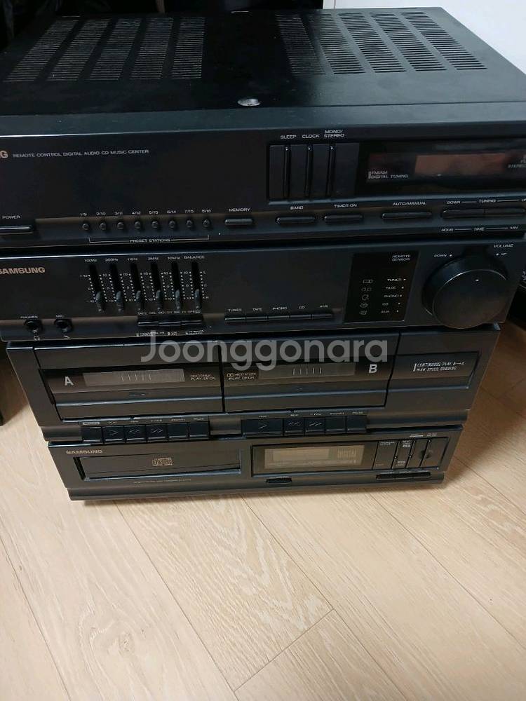 삼성 빈티지 콤퍼넌트 오디오--0