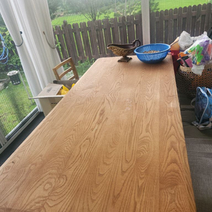 6인용 고급원목식탁, 벤치의자