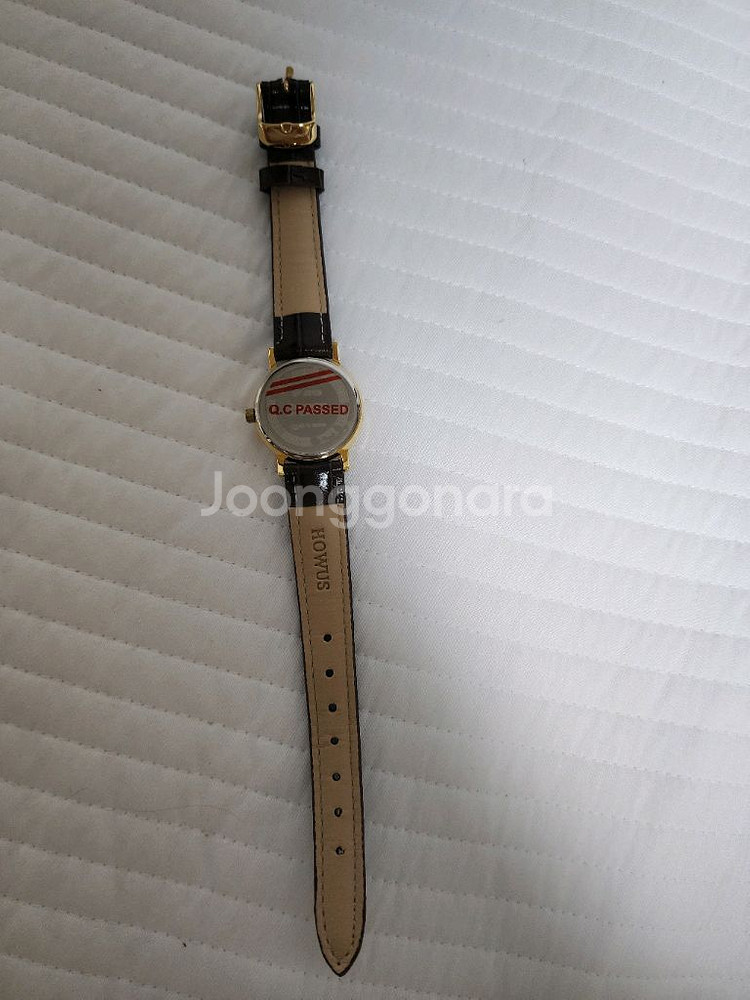 호와스 손목시계 CLASSIC WATCH (BROWN)--5
