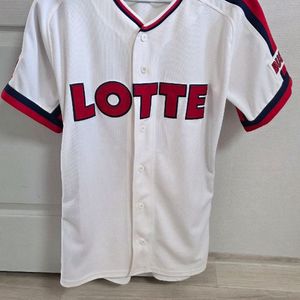 롯데 홈 올드 프로페셔널 노마킹 유니폼 105사이즈