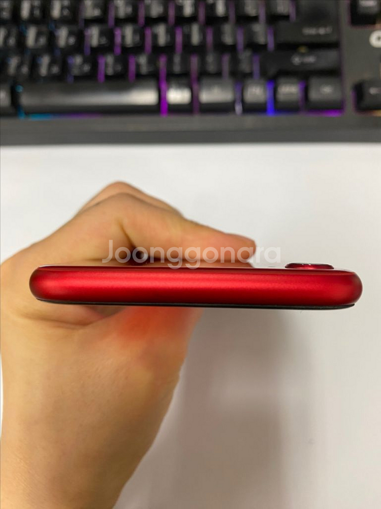 아이폰8 레드 특SSS급 64GB 버전14.3--5
