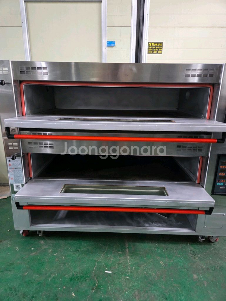 대흥 소프트밀 데크오븐 3매 2단 판매합니다.--1