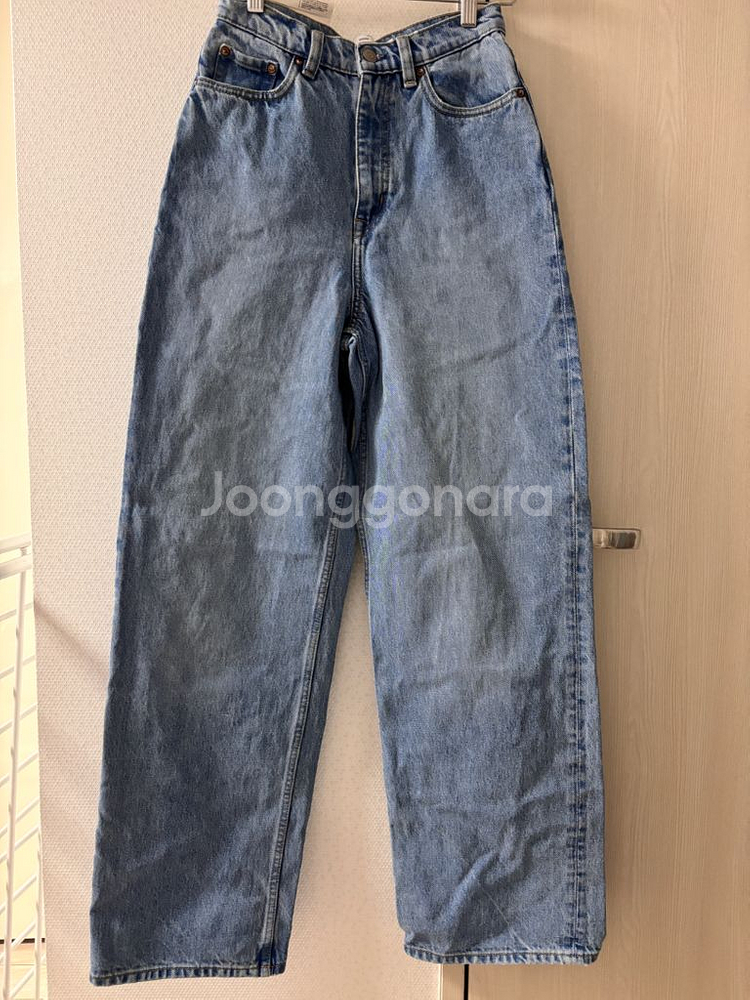 앤아더스토리즈 데님 디어 컷 진--1