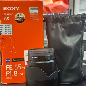 소니 55.8 55mm f1.8 zeiss 풀프레임렌즈