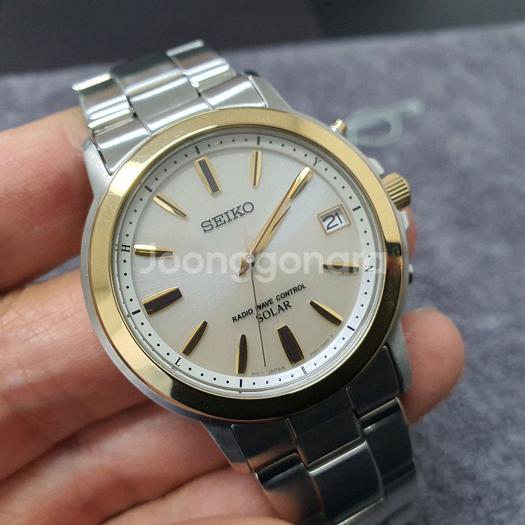 세이코 Seiko 쏠라 전파수신 시계 (교환가능)--1