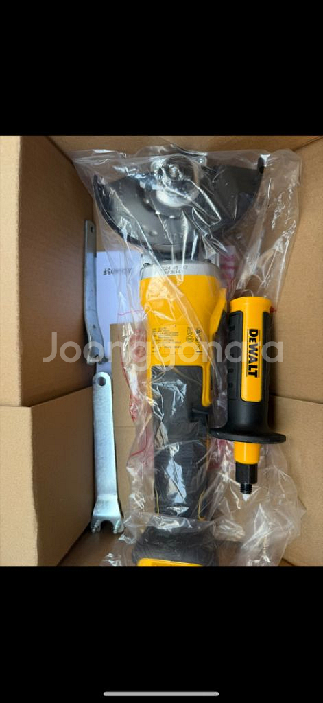 디월트 20V 그라인더 베어툴 DCG405FN--0