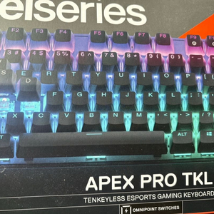스틸시리즈 Apex Pro TKL 키보드