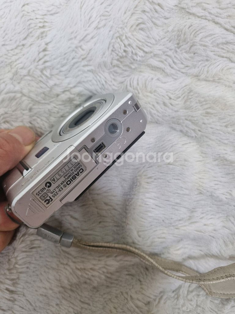 카시오 엑슬림 ex-z55 레트로 디카 빈티지 카메라--3