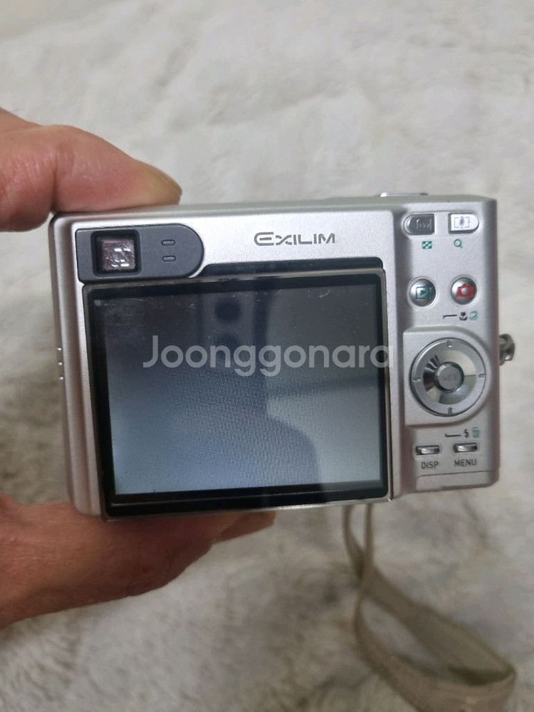 카시오 엑슬림 ex-z55 레트로 디카 빈티지 카메라--6