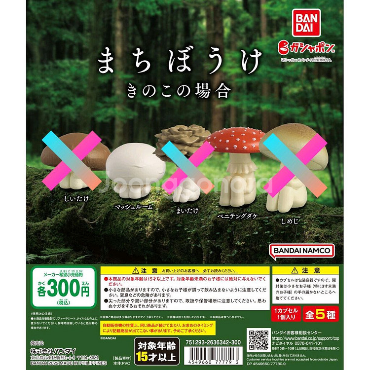 마치보우케 마치보케 언제오려나 버섯 가챠 개별 판매--4