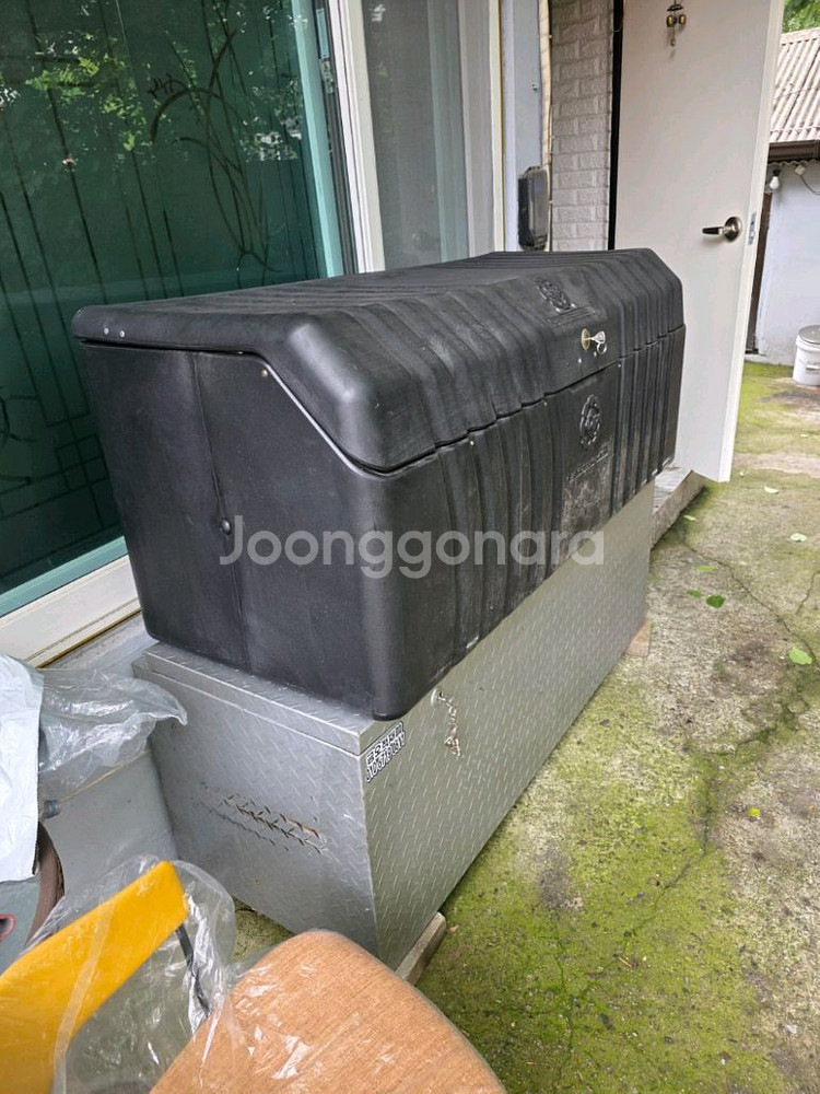 1톤 트럭 적재함 공구함 공구통--1
