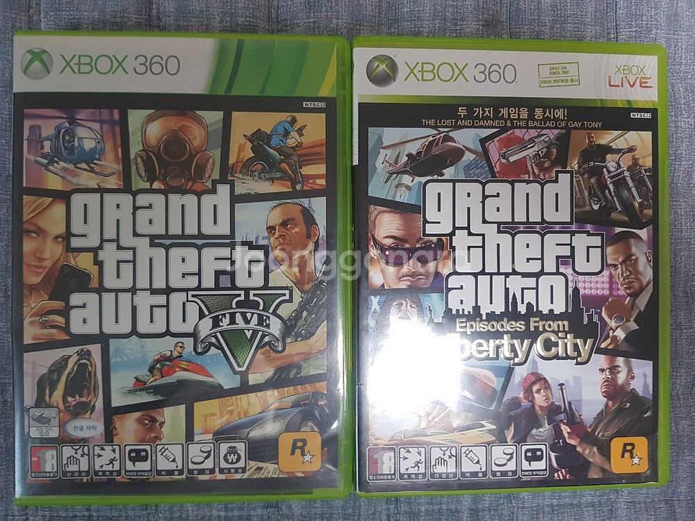 xbox360 gta4,5 일괄--0