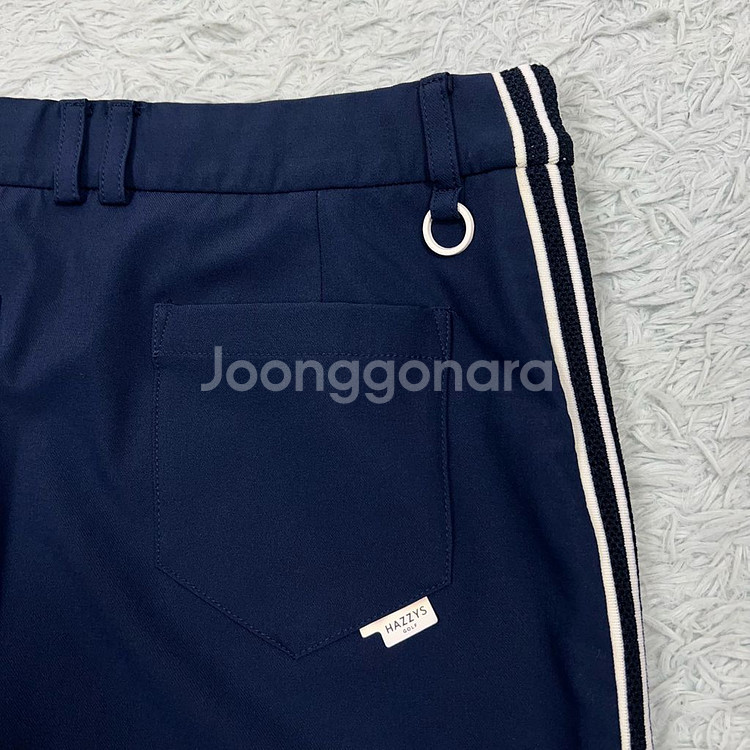 헤지스골프 맥스 스윙 부분플리츠 큐롯스커트 30--5