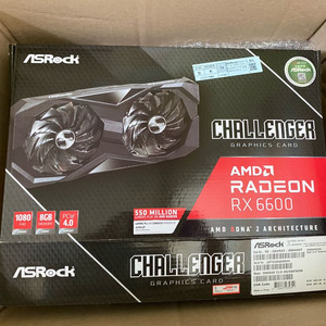 라데온 rx6600 8gb 한달사용