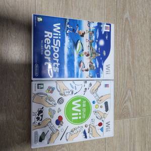 wii 스포츠 리조트 와 처음 만나는 wii 시디