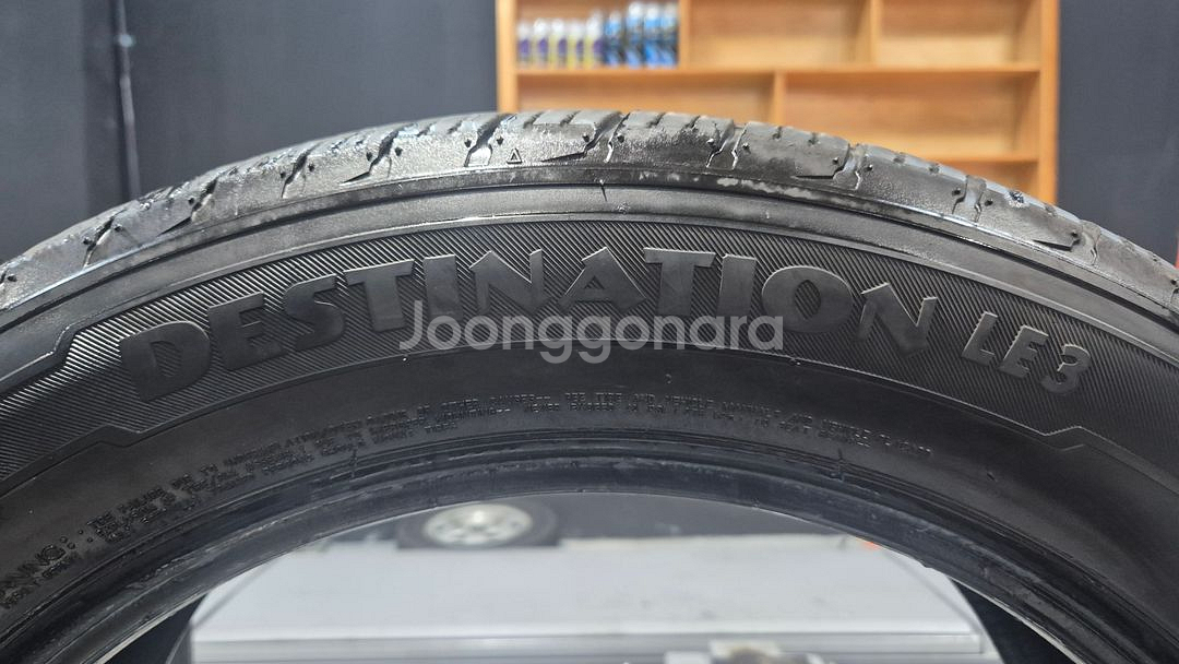 중고 타이어 235 55 19 파이어스톤LE3 2본--2