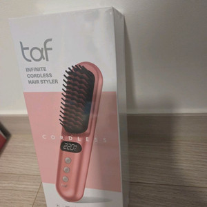 TAF 타프 무선 헤어스타일러 헤어브러쉬고데기