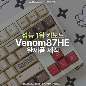 [레이키공방] 베놈87HE 완제품제작