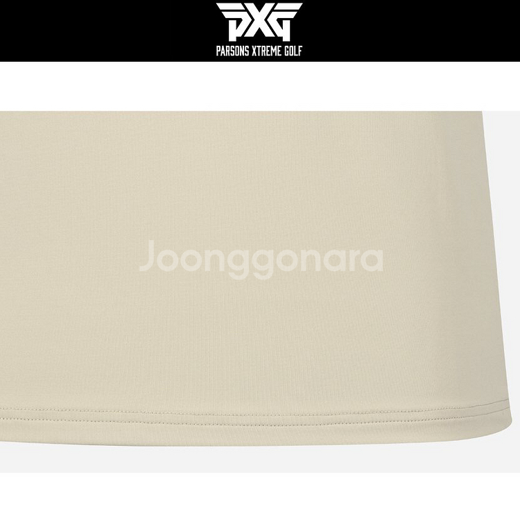 PXG 골프 남성 레귤러핏 소매 배색 반팔 카라티--7