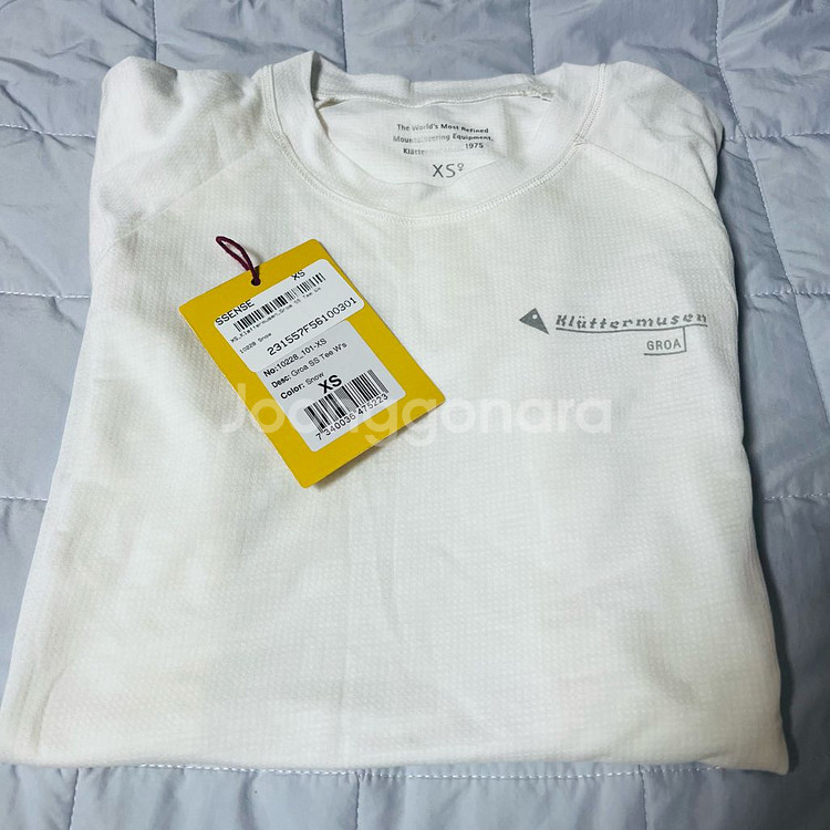 클라터뮤젠 게로아 SS TEE(여성, XS)--0