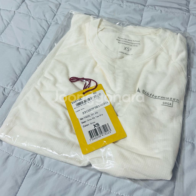 클라터뮤젠 게로아 SS TEE(여성, XS)--1