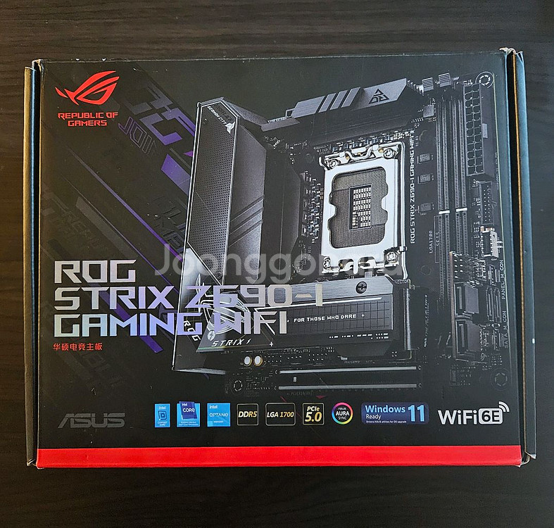 (미사용 풀박스)ASUS ROG STRIX Z690-I--0