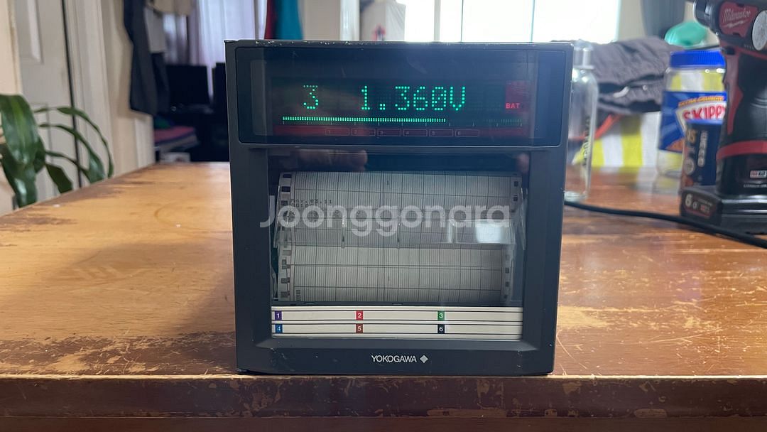 Yokogawa UR1003 온도기록계--3