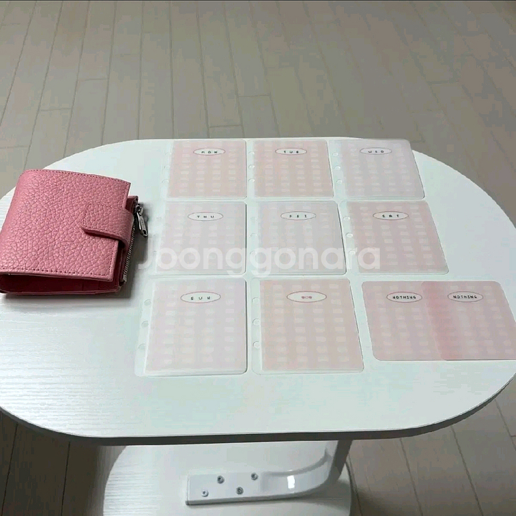 현금생활 기인돼지 물꼬기 바인더 지갑 예산속지 일괄--1
