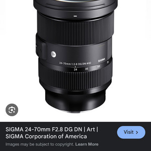 SIGMA ART 24-70 ii 구매합니다