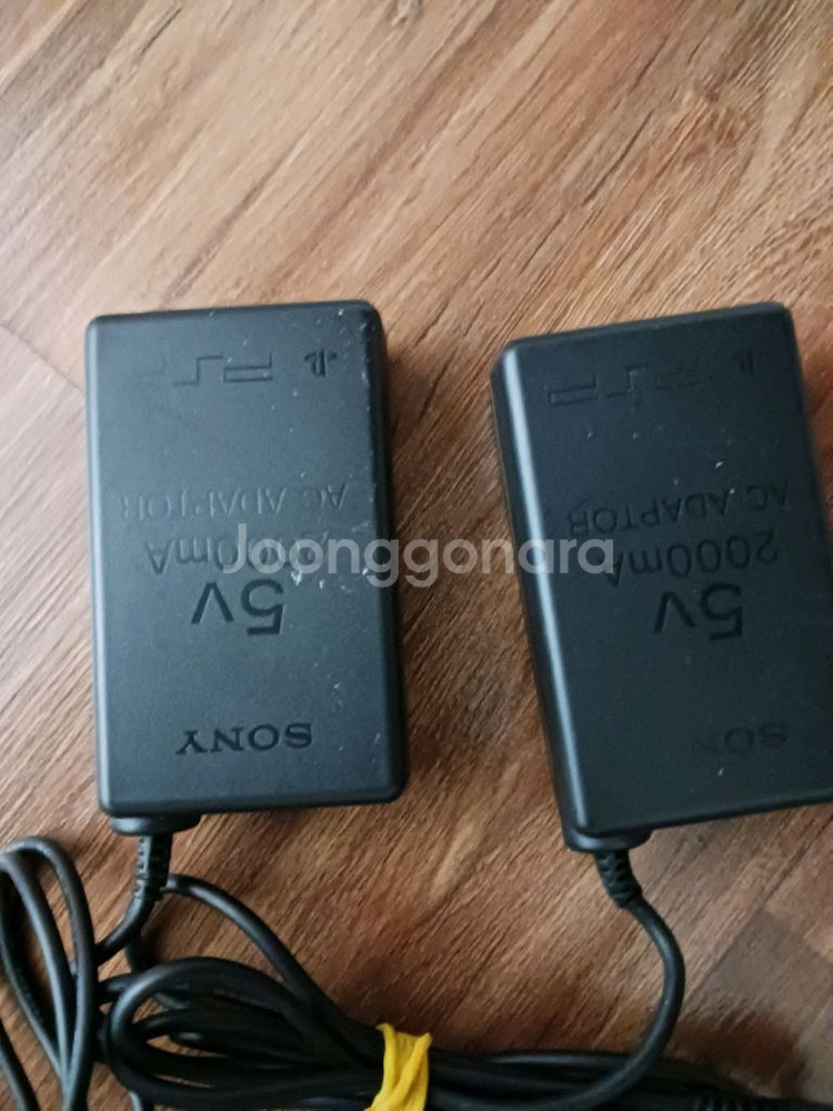 PSP100 전원어뎁터 소니정품--2