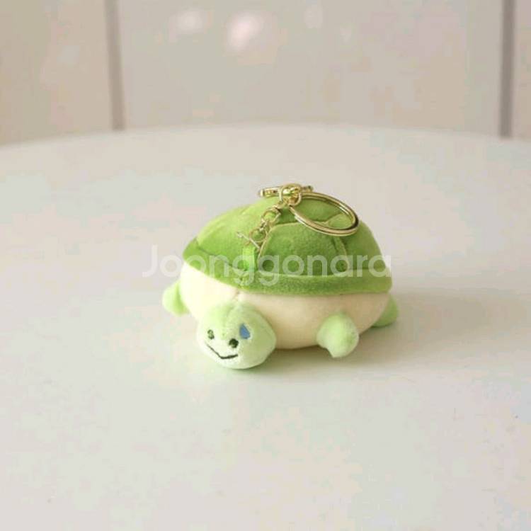 새상품 복근 거북이 인형 키링--0