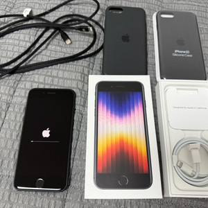 아이폰SE3 미드나이트 256GB 자급제