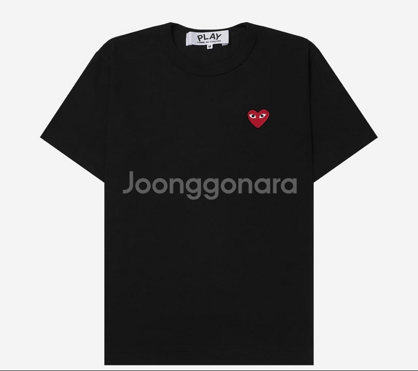 꼼데가르송 반팔--0