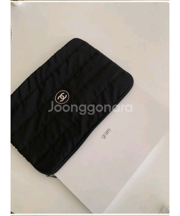 새제품)샤넬 패딩 노트북 맥북 아이패드 파우치--6