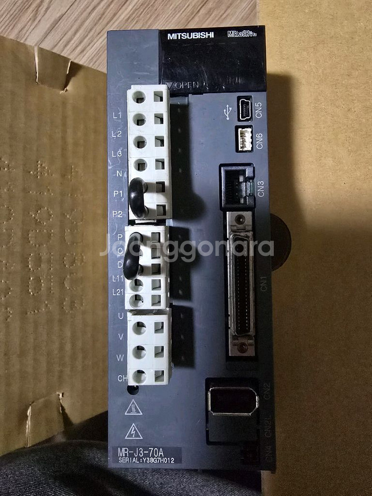 미쓰비시 MR-J3-70A 서보 앰프--1
