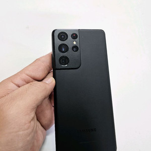 갤럭시 S21울트라 블랙 256 무잔상