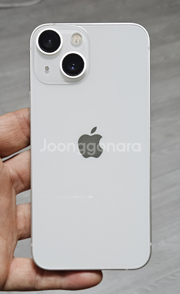 아이폰13미니 화이트 128GB 싸게 팝니다.--1