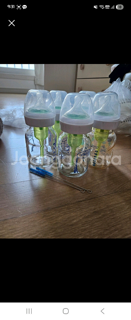 닥터브라운 150ml 유리 ppsu젖병--0