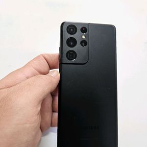 갤럭시 S21울트라 블랙 무잔상 정상공기기