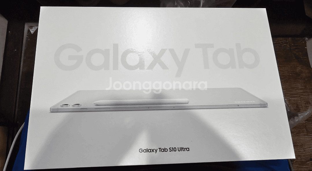 갤럭시탭 S10 울트라 256GB WIFI 실버 신품급--3