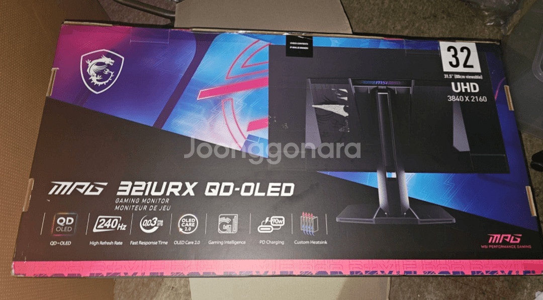 321URX QD-OLED 240hz 4K 모니터--1