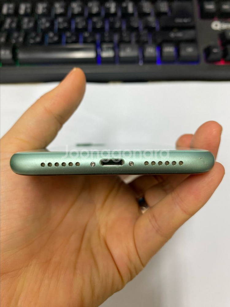 아이폰11 민트 A급 64GB 배터리100%--6