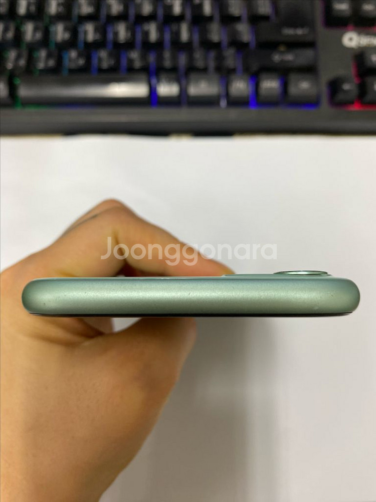 아이폰11 민트 A급 64GB 배터리100%--3