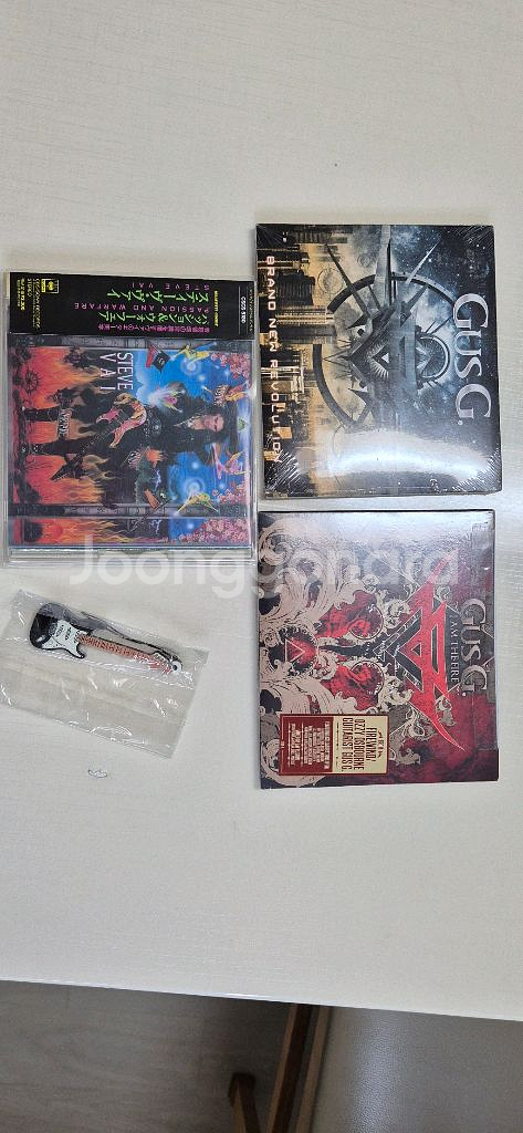 락기타 cd(Gus G,Steve Vai)--0