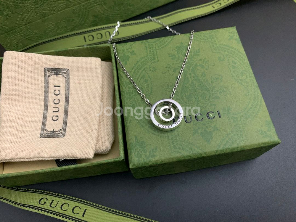 gucci 구찌 더블 링 팔찌--4