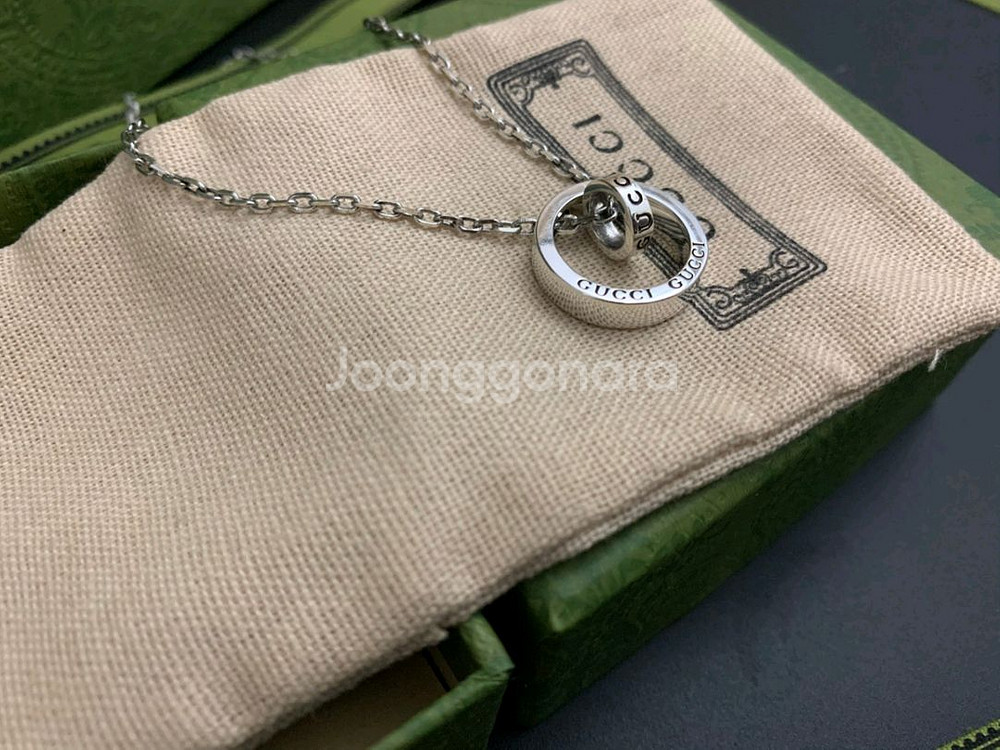 gucci 구찌 더블 링 팔찌--7