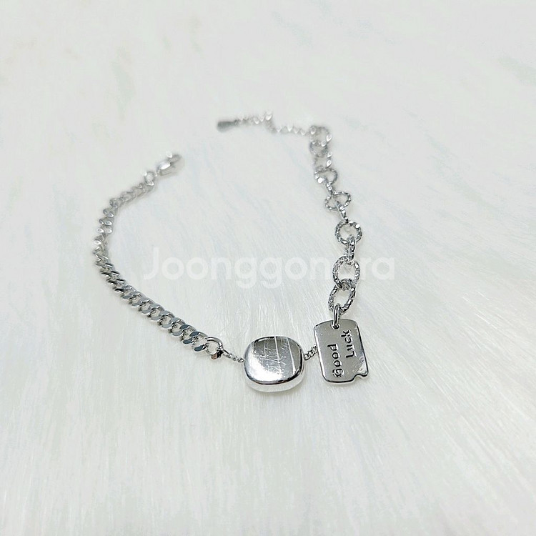 S925 Goodluck 은팔찌 데일리 핫템 새상품--3